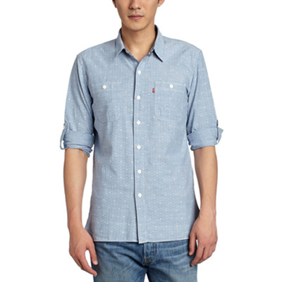 简约设计！Levi's李维斯Wovens Icon系列男式长袖休闲衬衫