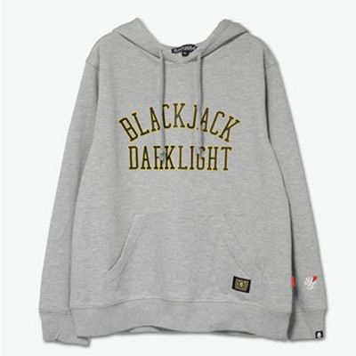 常青款！BLACKJACK经典字母印花连帽卫衣