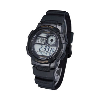 情人节好礼！卡西欧 Regular系列 电子男表 AE-1000W-1A