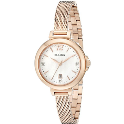 气质非凡！宝路华Bulova 97P108 女士时尚石英手表