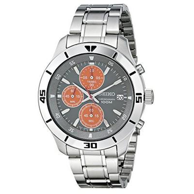 折后好价！SEIKO 精工 SKS415三眼计时男表