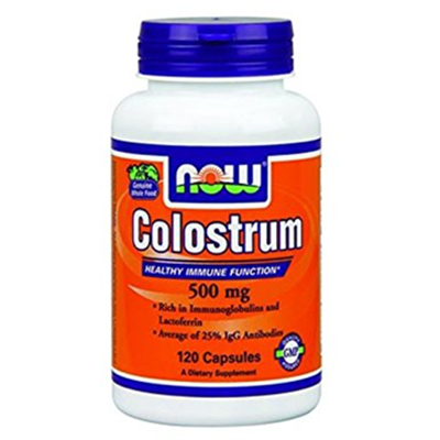 促进生长发育！Now Foods Colostrum牛初乳 500mg*200粒
