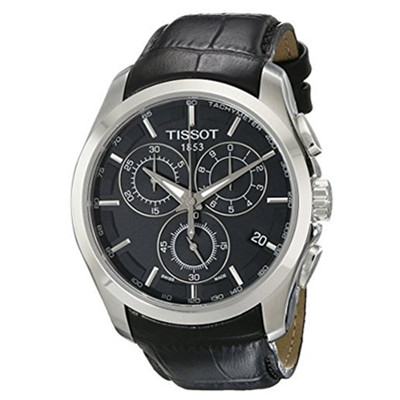 帅气！天梭 Tissot T0356171605100 男士石英表