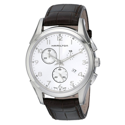 爵士大师！汉密尔顿Hamilton H38612553 男士石英腕表