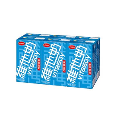 适合自提！维他奶 原味豆奶植物蛋白饮品 250ml*6盒 整组