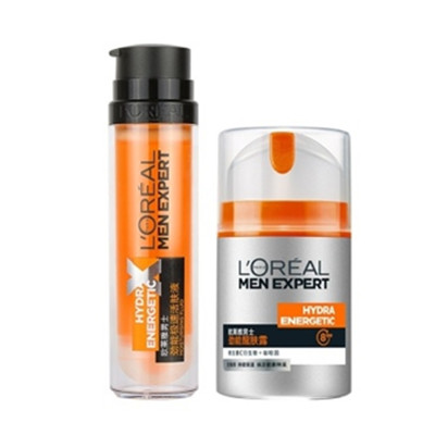 新低！欧莱雅 劲能醒肤套装（8重功效醒肤露50ml+极速液50ml）