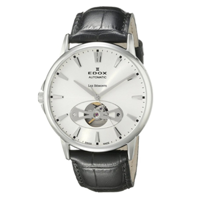 透窗！依度Edox 85021 3 AIN 男士自动机械腕表