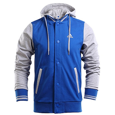 休闲时尚！阿迪达斯男子训练系列针织外套AJ3629