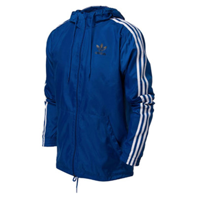 防风舒适！阿迪达斯三叶草男款连帽夹克AJ6975