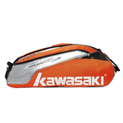 再降！川崎 羽毛球包 独立鞋袋双肩包 6支装 TCC-8604