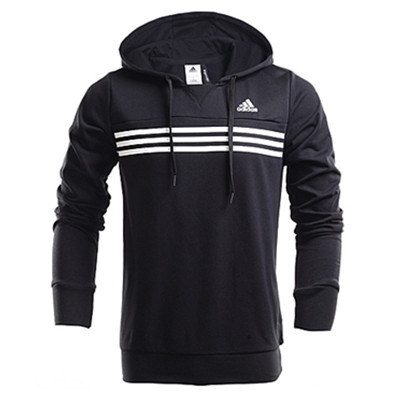 新低！ 阿迪达斯男子黑色训练连帽衫AJ3601