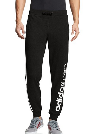 adidas NEO  Sports Casual 男式 针织裤