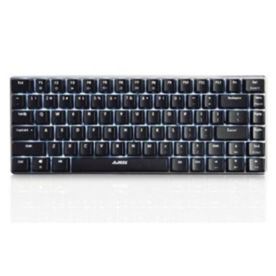 新低价！黑爵（Ajazz）极客AK33 全背光版机械键盘 机械青轴 黑色