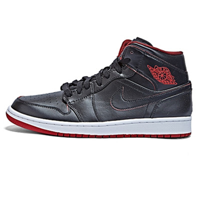 休闲有型！耐克男子AIR JORDAN 1 MID篮球鞋554724-028