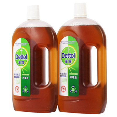 有效杀菌！Dettol滴露消毒液1.15L+1.15L