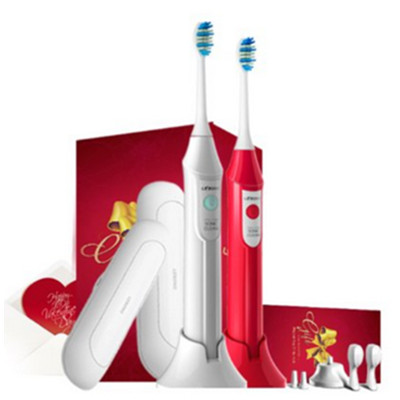 全网好价！力博得Only U声波电动牙刷礼盒(2支装)