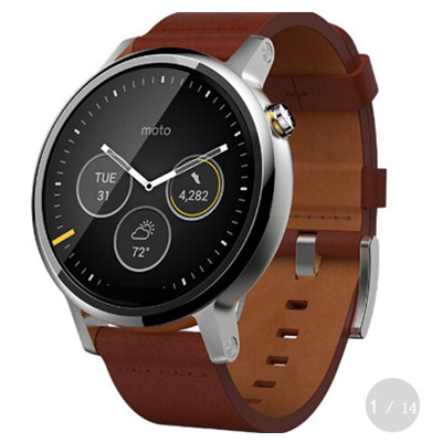 手机端低价！摩托罗拉 第二代 Moto 360智能手表