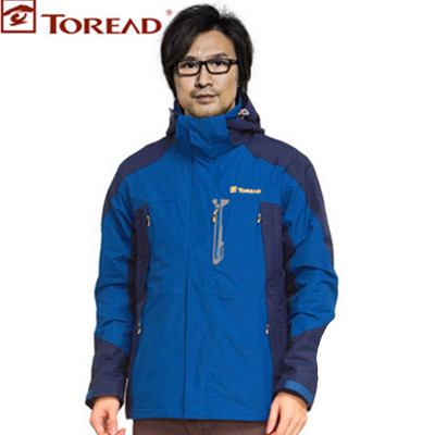 汪峰上身款！探路者户外冲锋衣TAWB81209