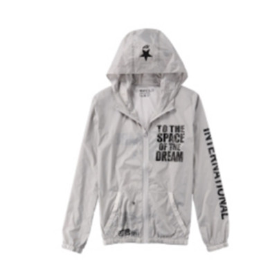 春装！真维斯 风衣男 2016春装 男士印花连帽衫