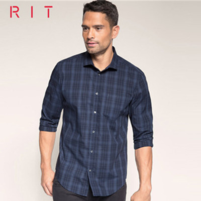 格纹款！ESPRIT男士休闲时尚衬衫095EO2F002