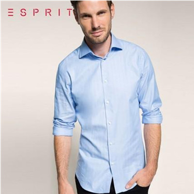 女王节好价！ESPRIT素色修身时尚衬衫095EO2F024
