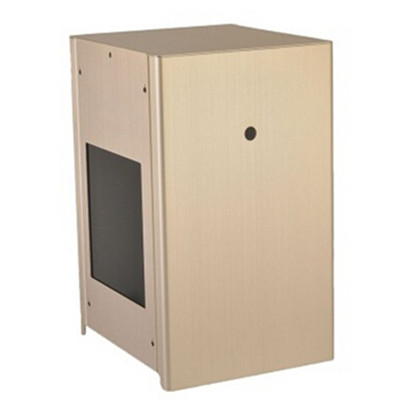 近期好价！LIANLI PC-Q9金色 侧透 ITX 全铝 机箱