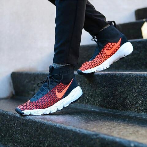 舒适出众！NIKE AIR FOOTSCAPE MAGISTA FLYKNIT