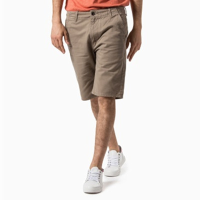 全网好价！李维斯夏季男士修身直筒卡其休闲短裤55328-0117