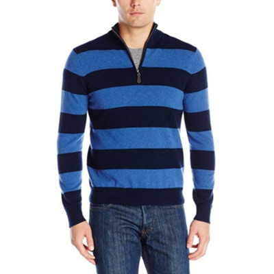 历史新低！Williams Cashmere 条纹拉链针织衫