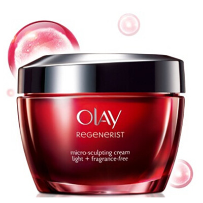 大红瓶！ Olay玉兰油 新生塑颜金纯面霜轻盈无香精型50g