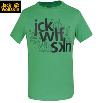 近期好价！JACK WOLFSKIN狼爪男式短袖T恤1803921