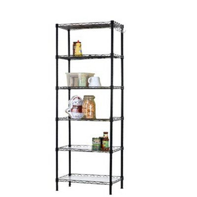 秒杀！溢彩年华 六层置物架 黑色5530 DKI2-175M