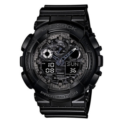 现货包邮！卡西欧GA-100CF-1AJF男式运动电子手表