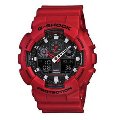 现货！卡西欧 G-Shock 系列 GA100B-4A 男士手表