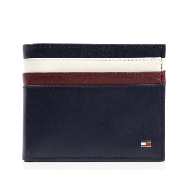 简约！Tommy Hilfiger 汤米·希尔费格 男士两折短款钱包