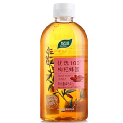 买一送一！中粮悦活 优选100枸杞蜂蜜454g