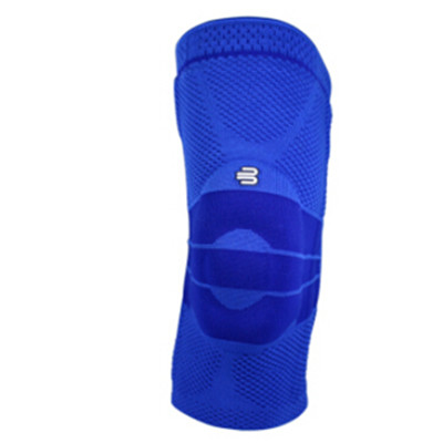 顶级护具！Bauerfeind护膝Genutrain蓝色防滑款