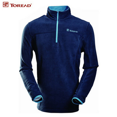 全网好价！探路者男士超轻套头抓绒服TACC91247