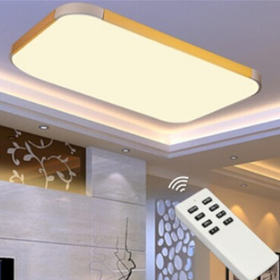 特价！HDLED 卧室客厅吸顶灯 带遥控无极调光调色 36W 金系列