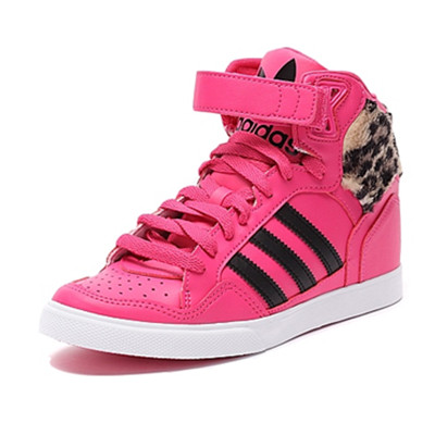 粉色清新！阿迪女子三叶草系列休闲鞋AF4386