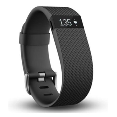 为了健康！Fitbit Charge HR 智能手环 黑色 L号