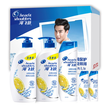 套装！海飞丝 H&S 去屑洗发露清爽去油型洗护套装