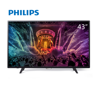 4K超高清！飞利浦（PHILIPS）43英寸 4K超高清智能电视