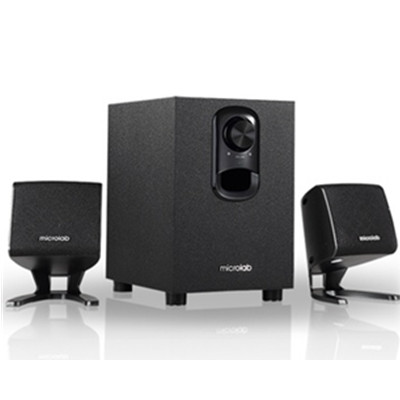 高性价比！microlab麦博M-108 2.1声道多媒体音箱