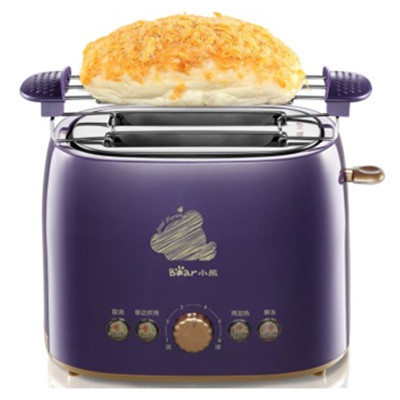 早餐必备！小熊（bear）DSL-A20J1烤面包机多士炉