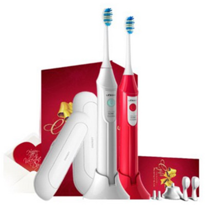 全网好价！力博得Only U声波电动牙刷礼盒(2支装)