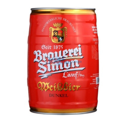 德国原装！凯撒西蒙 小麦黑啤酒500ml*6听