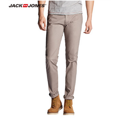 价格合适！JackJones杰克琼斯商务休闲长裤E|215114029