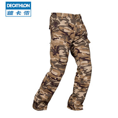 近期好价！迪卡侬男式户外冲锋裤SOLOGNAC