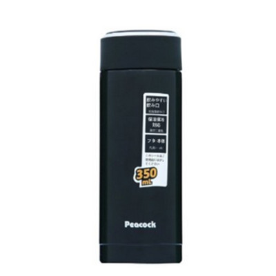 黑色好价！孔雀 不锈钢保温杯 WBA-35